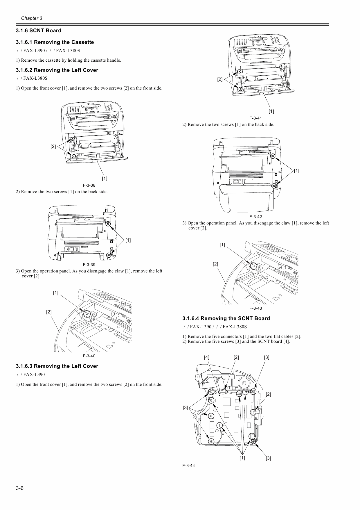 Canon FAX L380S L390 Parts and Service Manual-4